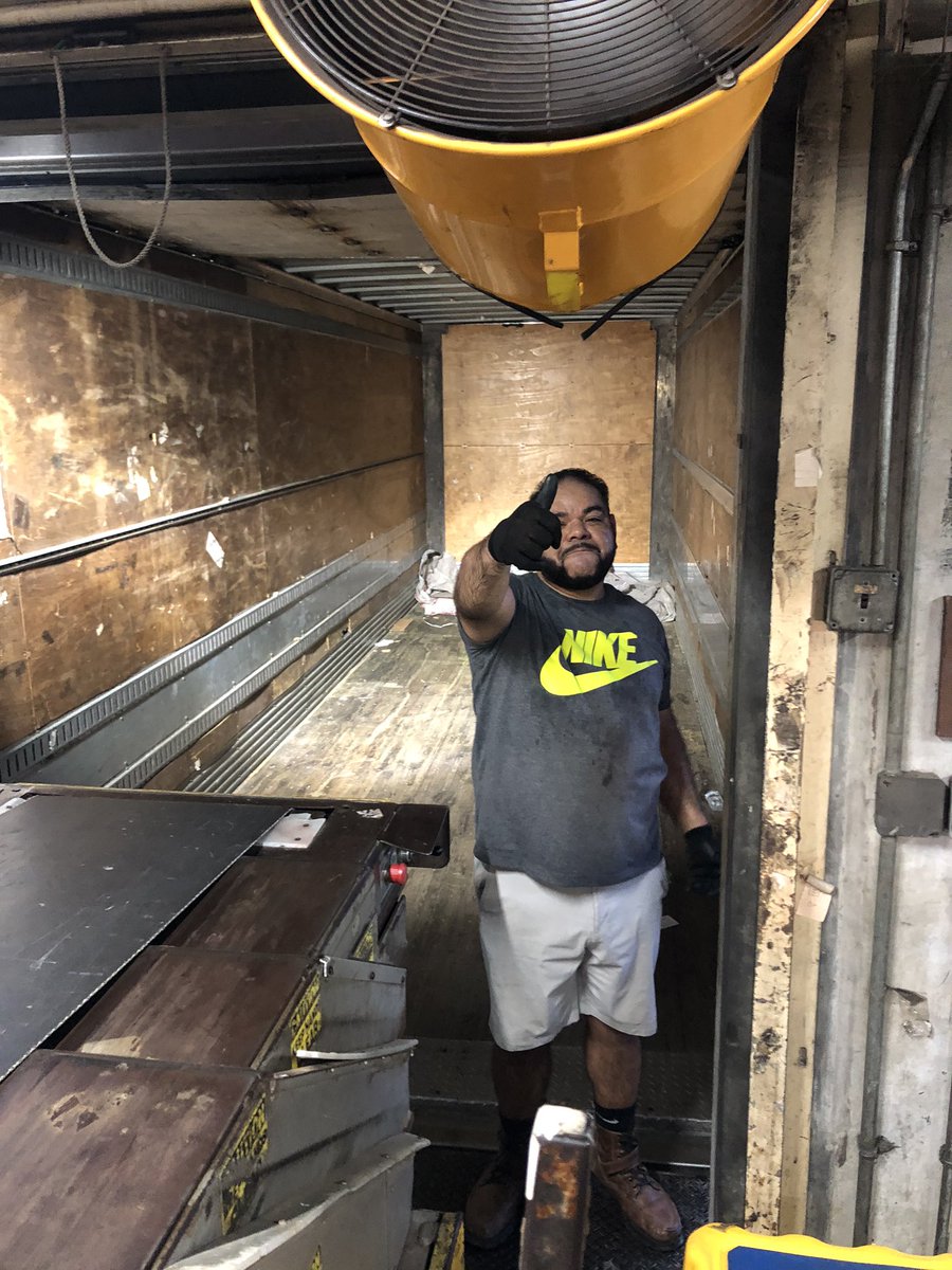 All clear and and ground is down here at Stafford. Good job Jose!