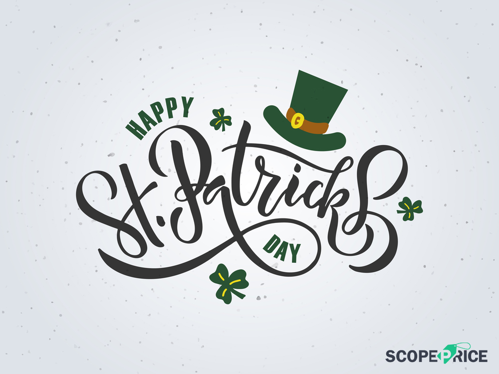#ScopePirce wishes you a Happy Saint #Patrick's Day 2020!