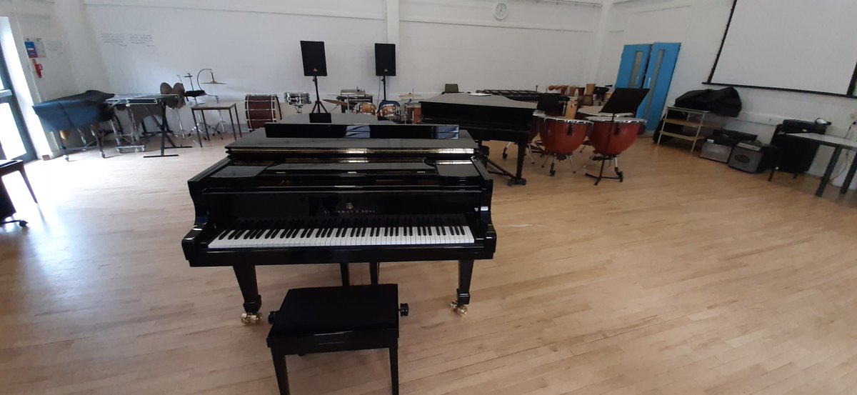 Excitement builds as the Music department's new Steinway B piano is assembled ready for action!