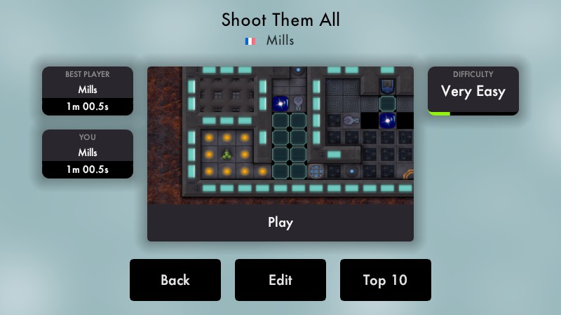 GenreBrassens's tweet image. I 've just published à New level  :
"Shoot Them All"
#Blackshift
A Game by @roguax