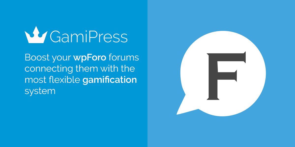 GamiPress's tweet photo. Award your #WordPress users with digital rewards for interacting in your #forums with this integration to #wpForo by @gVectors
https://t.co/LLx4mYpXM2 https://t.co/mCbjE6DScp