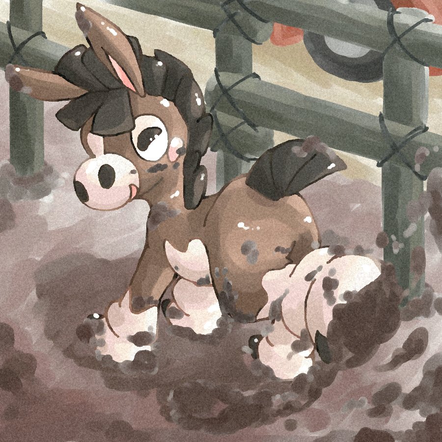 タルトタタン 215 400 No 084 うさぎうまポケモン ドロバンコ Mudbray どろかけ タルトの毎日ポケモン図鑑 T Co Xch595sxph Twitter