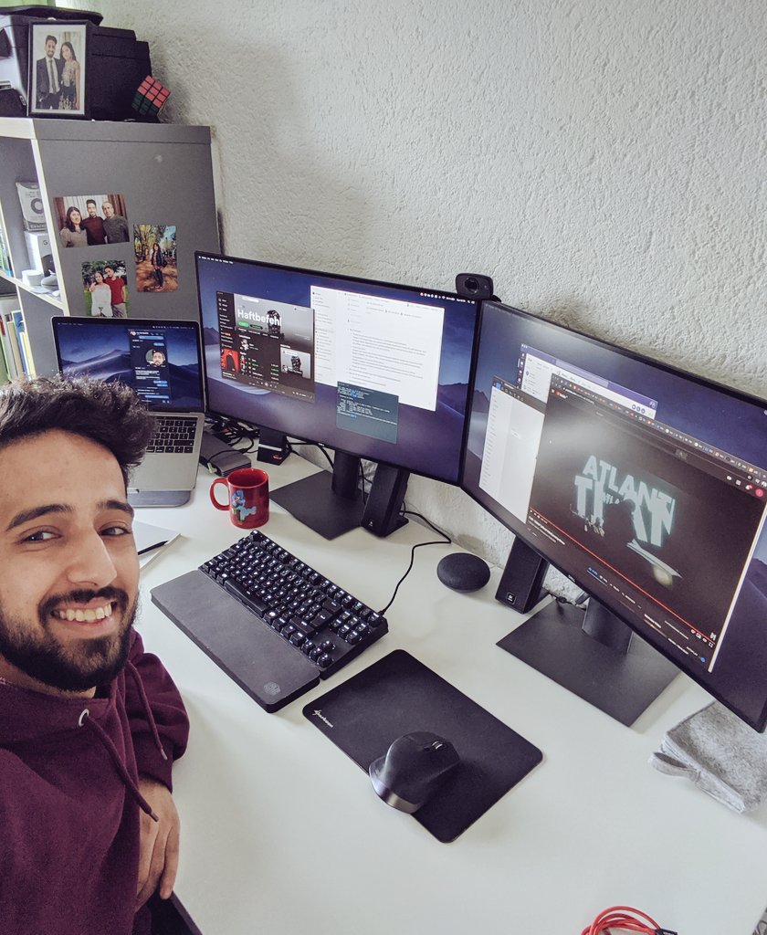 Home Office Setup is set up.

#StayTheFHome