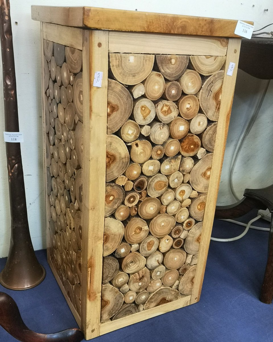 Lot 116: this interesting log pattern umbrella stand #umbrellastand #auction