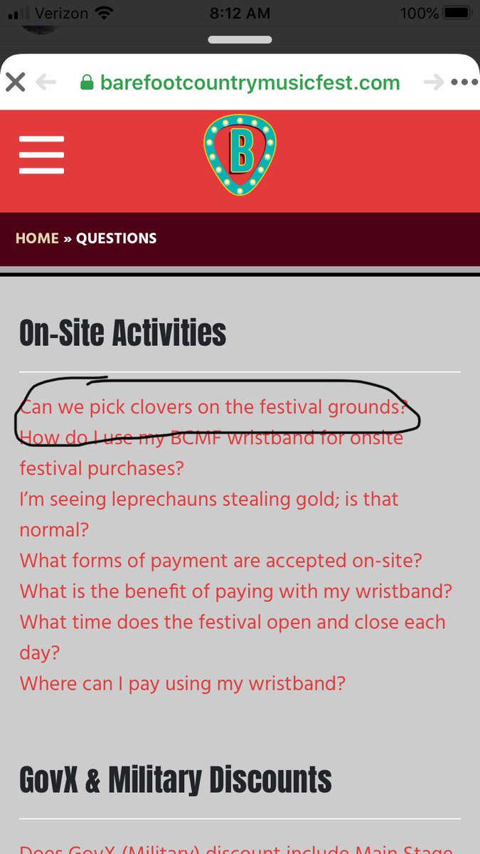 edougherty_10's tweet photo. @barefootcmf Need beer money🍻🍻 would love to meet any of the artists there, but would especially love to meet Blake #bcmfshamrocksandshenanigans https://t.co/zZAPBowGnF