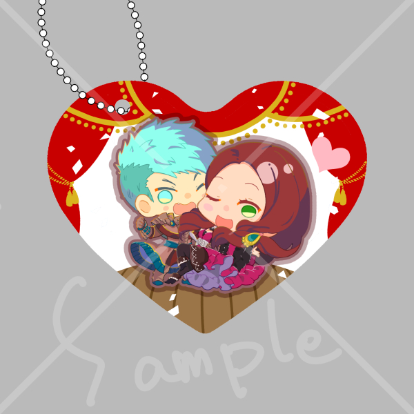 こういうの作ってます🤔
8.5cm×7cmのビニールチャームで、白の部分は透明
配色が意外と難しくて悪戦苦闘。。。
クロレス版も多分作るのでその時おそらく個数アンケをします😣数が不明すぎる～～ 