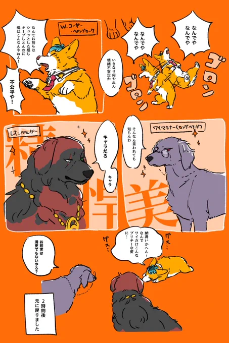 どつ犬漫画もどきその2
続きました 