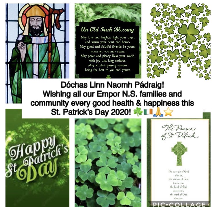 Emper Ns On Twitter Dochas Linn Naomh Padraig twitter