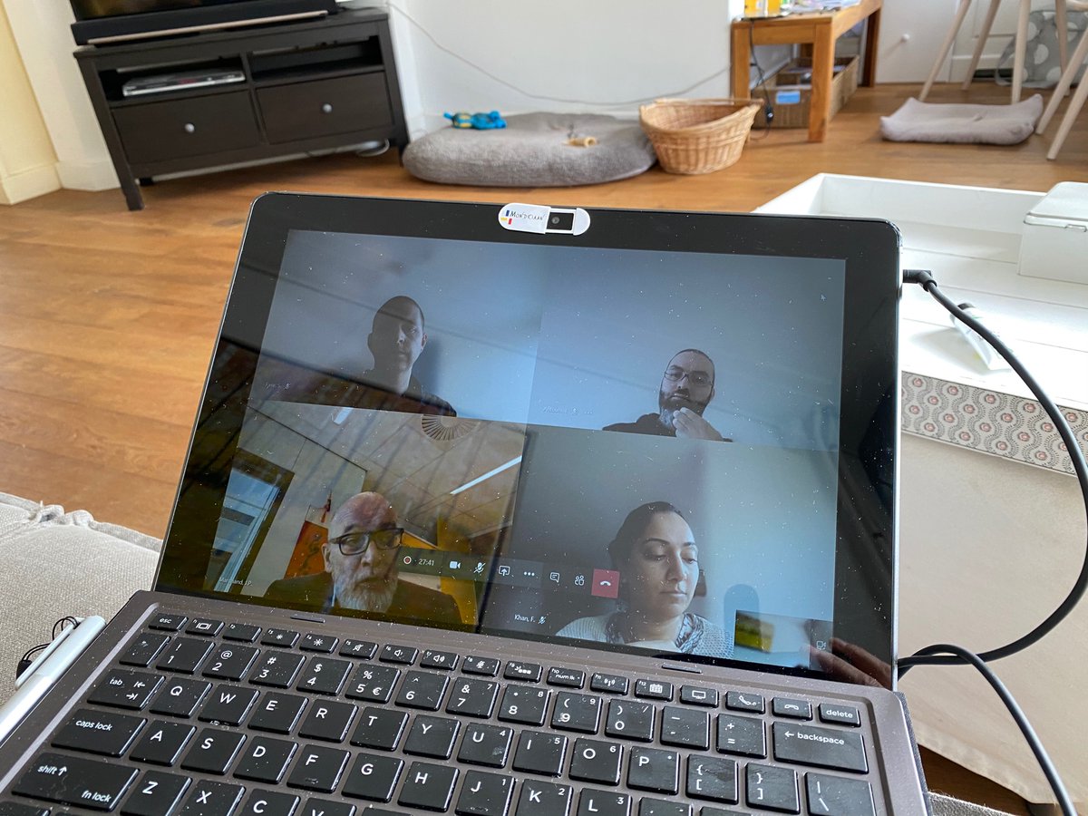 Met 38 collega’s vergaderen in microsoft Teams. Lesgeven doen we op afstand met Ms Teams, OneNote. Trots op onze school #Microsoft #microsoftteams #microsoftschool #lerenopafstand  #digitaalonderwijs <a href="/MicrosoftEDU/">Microsoft Education</a>  <a href="/MicrosoftTeams/">Microsoft Teams</a> <a href="/Microsoft/">Microsoft</a>