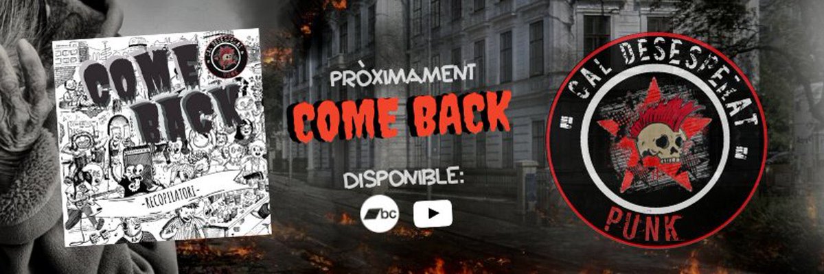 La canya que ens espera!🤘🏽 Després d’un any aturats estem molt agraïts a totes les bandes que col·laboren amb totes les iniciatives de Cal Desesperat.
•
La més propera el nou disc📀recopilatori “Come Back” amb més de 10 bandes!
•
Salut i Punk-Rock!