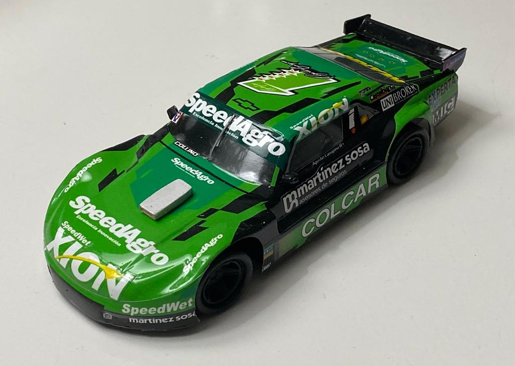 canapino's tweet photo. Los amigos de @TcSlot me enviaron la nueva maqueta de la Chevy 2020 de @AgustinCanapino. 

¡Quedó espectacular! 👏 https://t.co/GryyrPjZT3