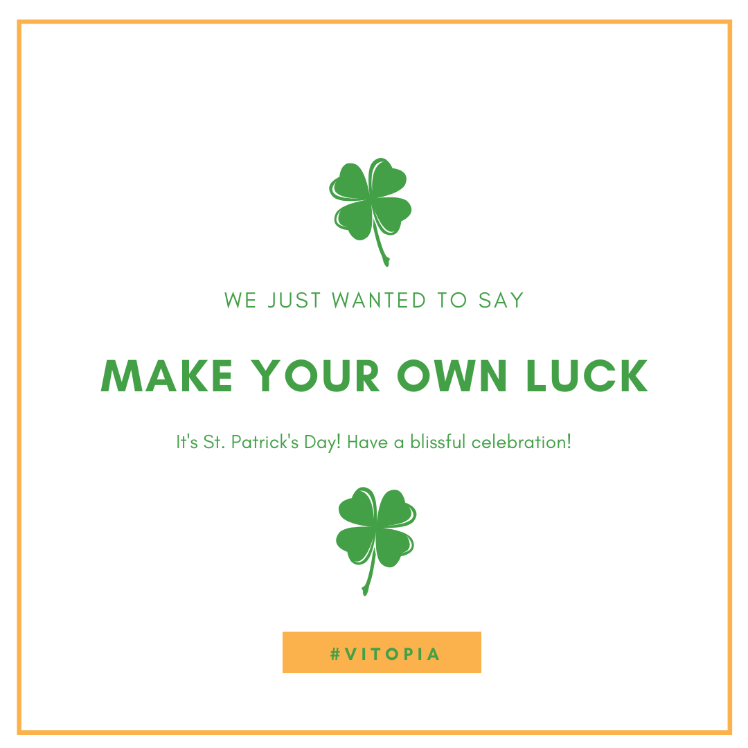 My_Vitopia's tweet photo. 🍀Have a healthy #stpatrickday...Stay safe 🍀
#stpatricksday2020 #vitopia #beautypeak #LuckoftheIrish #stpatricksdayhair #hair #beauty #hairsupplement #hairvitamins #hairgoals #hairgrowth #hairloss #beautysecret https://t.co/nAtQpsF3DW