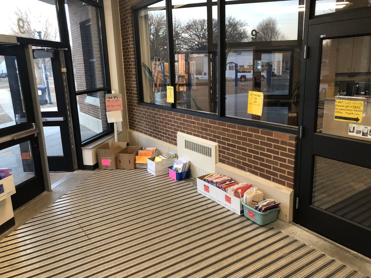 MpsLoring's tweet photo. Distance learning materials ready for pick up on Tuesday between 9:00-12:00 at Loring. We love you all and will miss you during our time apart. https://t.co/8y0iinmaIL