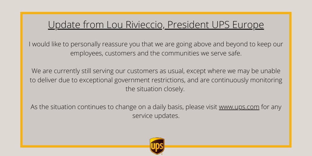 UPS Europe 📦 tweet media