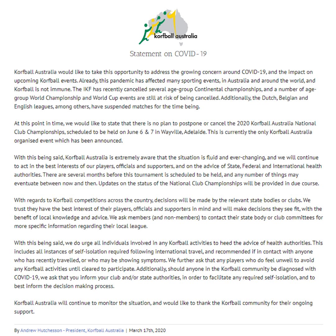 🚨 Our Statement on Covid-19 🚨

Please retweet as much as possible.

#Corona #coronavirus #australia