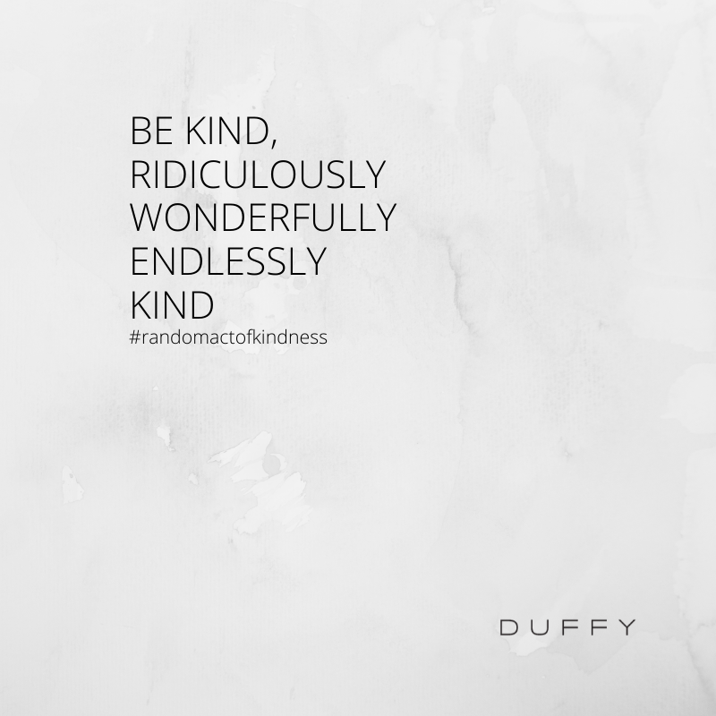 Celebrate kindness today, and everyday
-
#randomactofkindness #bekind #inaworldwhereyoucanbeanythingbekind #payitforward #perfectgift #duffywoman #duffyny