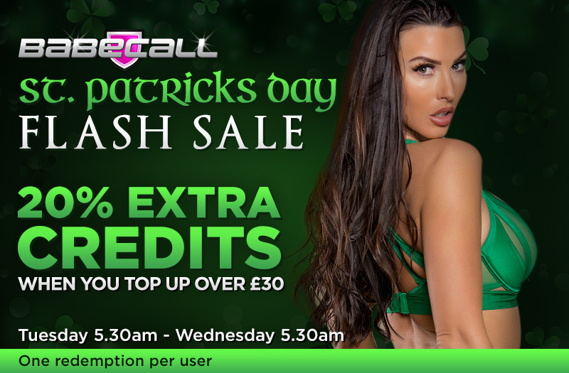 Happy #StPatricksDay! To celebrate we are giving you 20% EXTRA CREDIT, when you top-up over £30. Offer ends Wednesday 18th March, 05:30 AM. https://t.co/WFr87bNQgd