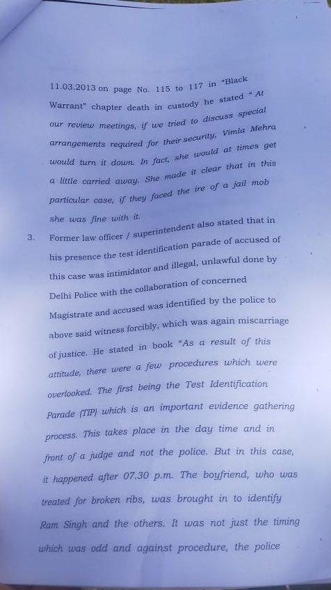 indialegalmedia's tweet photo. Mother of #MukeshKumar one of the Four #DeathRowConvicts in #NirbhayaCase has filed a petition in National Human Right Commission #NHRC to stay his execution scheduled fr March 20, saying he is Witness in case of Custodial death of Ram Singh in #TiharJail.
#NirbhayaCase https://t.co/pD940daJFL