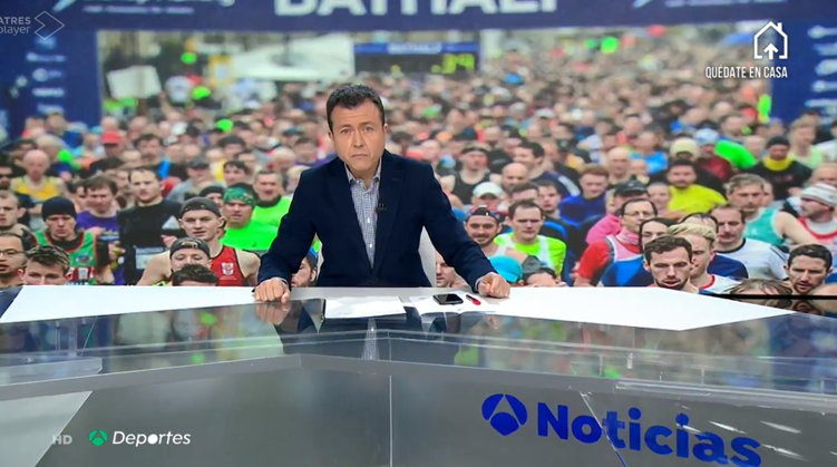 atresmediacom's tweet photo. #Audiencias I

▶️@Antena3Deportes anota su edición más vista en la sobremesa con 3.080.000 espectadores

▶️Conducida por Manu Sánchez, es líder de su franja con un 16,9% https://t.co/gqIkHWIrAD