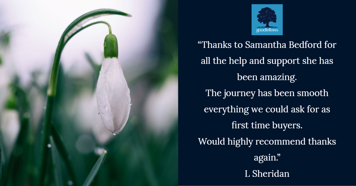 Sutton Review

“Thanks to Samantha Bedford for all the help and support she has been amazing. The journey has been smooth everything we could ask for as first time buyers. Would highly recommend thanks again.”
L Sheridan

#CustomerReview #Service #Staff #Team #Feedback