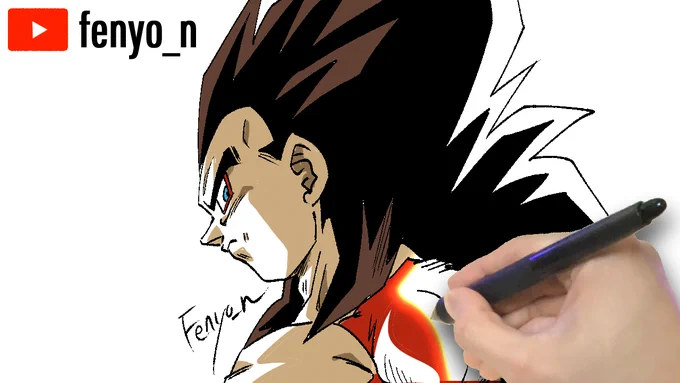 How To Draw "Super Saiyan 4 VEGETA"【DRAGONBALL】https://t.co/nSYC2Zh8yD 