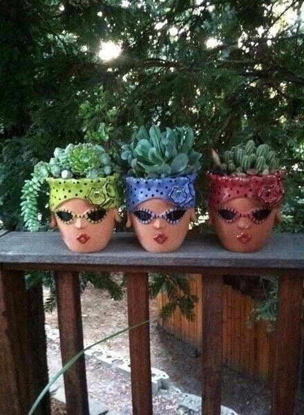 gorodunet's tweet image. Забавные садовые фигурки из цветочных горшков

#своимируками #садовыефигуры #изцветочныхгоршков #креатив