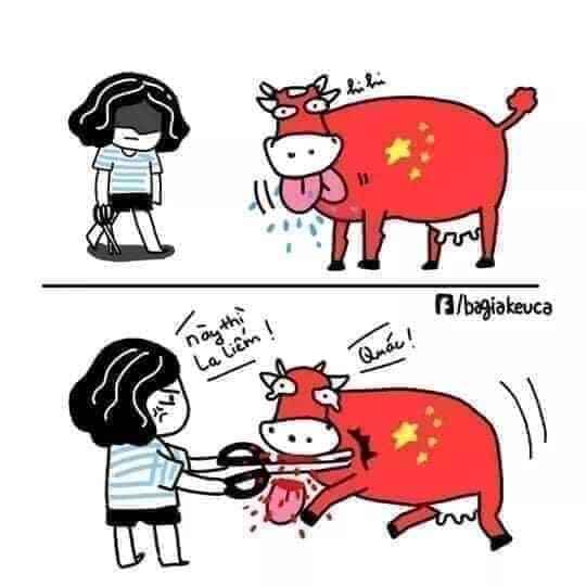 ThuongJudy's tweet photo. @AmbCina HOÀNG SA, TRƯỜNG SA LÀ CỦA VIỆT NAM! 
#stoplyingchina #HoangSaTruongSabelongtoVietNam https://t.co/RVdedRFdbc