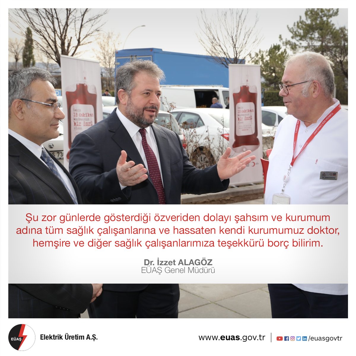 Tüm sağlık çalışanlarının Tıp Bayramını kutluyoruz. İyi ki varsınız.