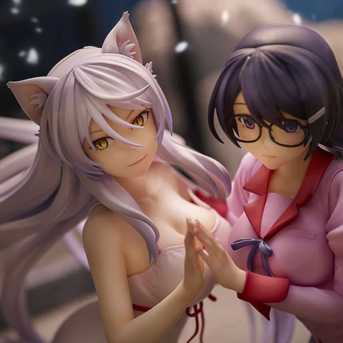 情報】[U:C]『猫物語』羽川翼2体セット模型3月19日預購@西尾維新