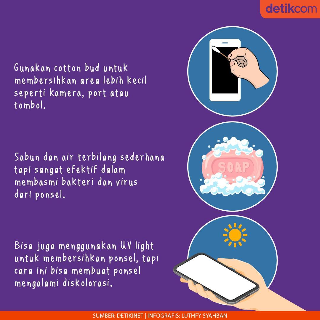Mungkin banyak yang tidak sadar tapi ponsel yang selalu kita gunakan bisa ketempelan virus corona. Inilah cara membersihkan ponsel yang benar. bit.ly/2UjdTM6

#VirusCorona #detikinet