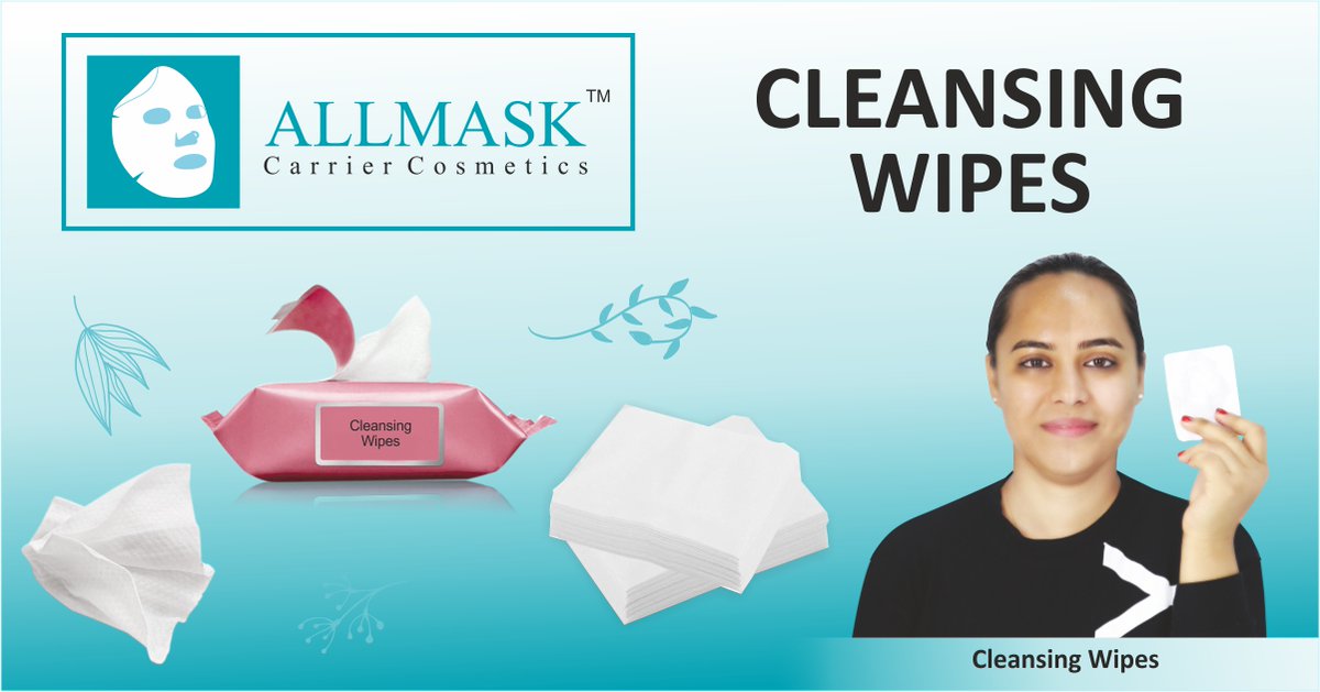 ALLMask Cleansing facial wipes are more than just an average wipe - they leave your skin perfectly clean, fresh, and moisturized with just a wipe!
ALLMask manufactures all types of oil cleansing wipes With your brand name. 
#CleansingWipes #FacialWipes
bit.ly/3b3H9x6