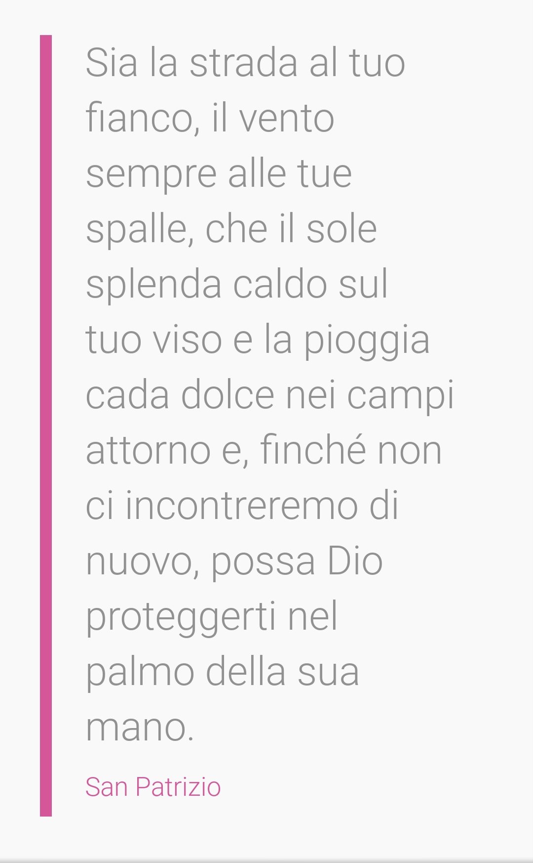 Elvira Di Cori Nel Giorno Di San Patrizio Mi Piaceva Salutarti Con Questa Preghiera Irlandese