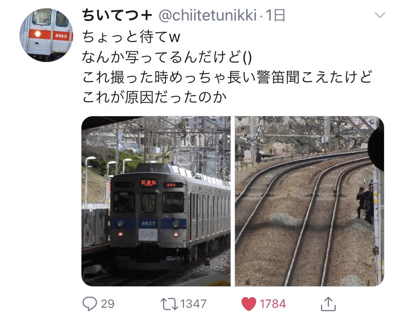 @TUKINOKI_8100 ホーム中程にちいてつさんいない？w 