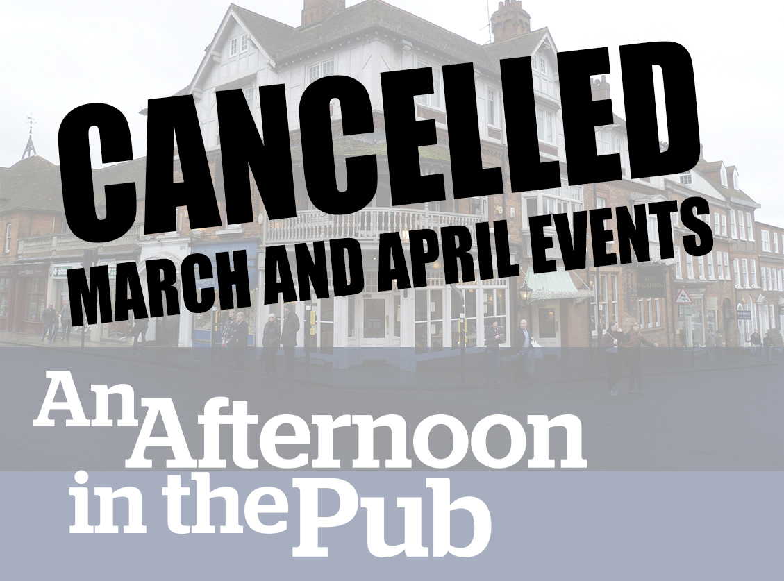 pminthepub's tweet photo. UPDATE: We have taken the decision to cancel the next 2 "Afternoons" Fingers crossed, we hope to return in May. Stay safe everyone. https://t.co/M4HfqrLNxD