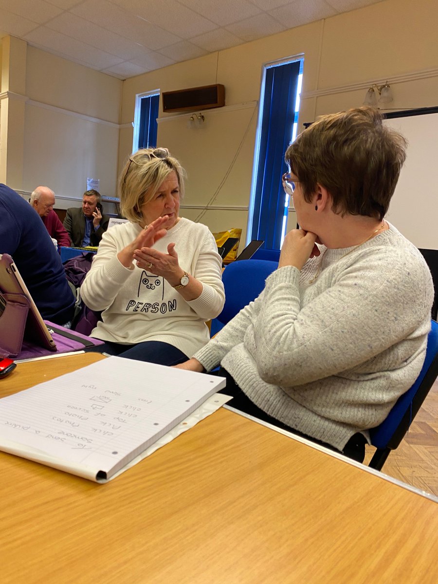 WalthewHouse's tweet photo. Great Tech Group this month. Ken from @Synapptic1 came to demonstrate their products and software and Martin, Nicola and Dave joined us from @coopuk's Digital Team to discuss the accessibility of their website. #Walthewhouse #Makingmorehappen #Techgroup #Stockport #Sensoryloss https://t.co/AatjK9C8Ir