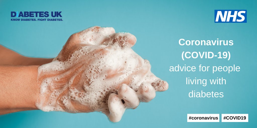The advice around #coronavirus is largely the same for everyone. However, we have worked with <a href="/DiabetesUK/">Diabetes UK</a> to develop some specific guidance for those living with #diabetes. Read it here ➡️ diabetes.org.uk/about_us/news/… #COVID19 <a href="/NHSEngland/">NHS England</a> @PHE_uk