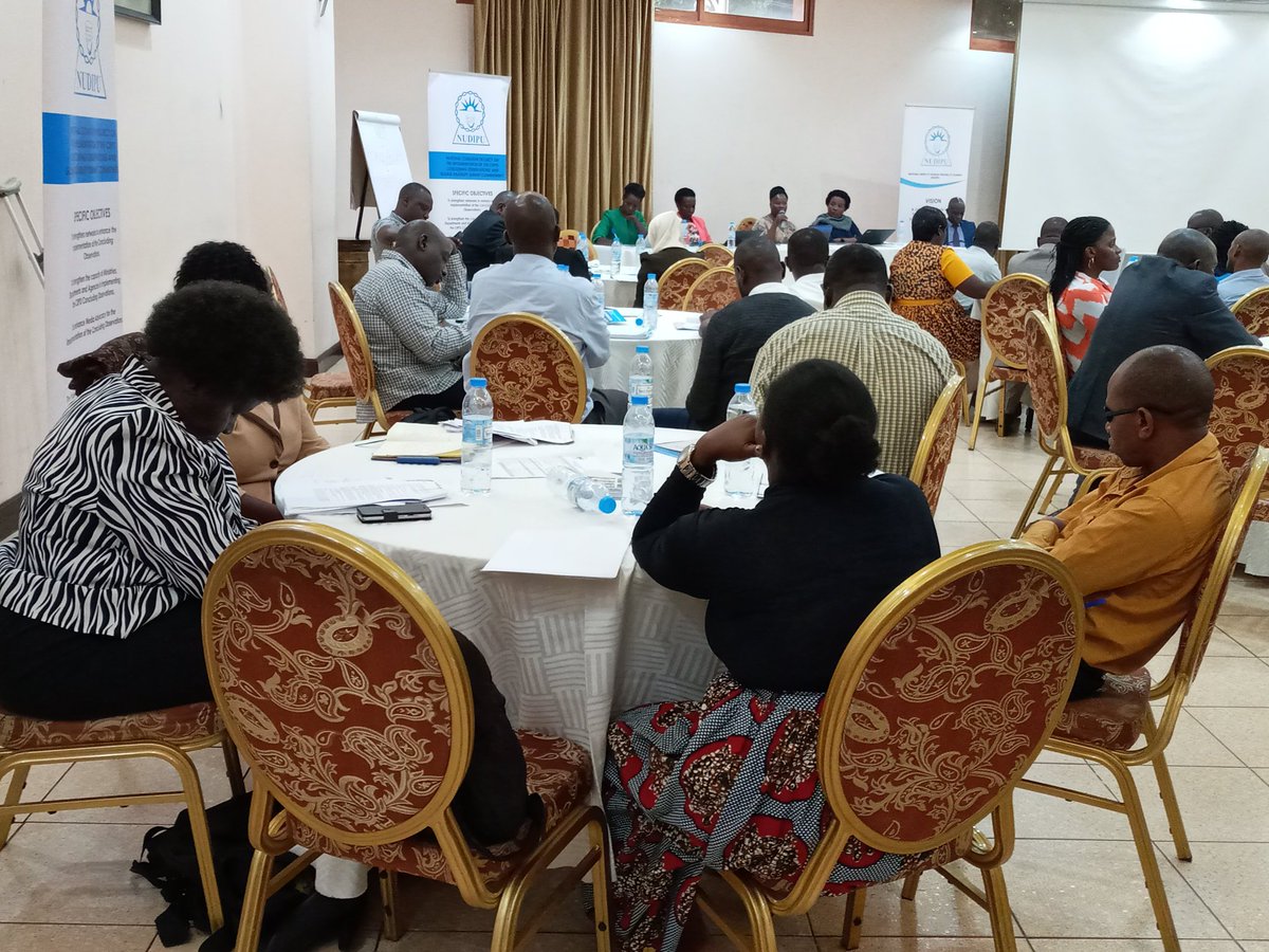 NUDIPU's tweet photo. @EOC_UG said during the interministerial forum on disability that it has engaged on social media, Radio, Print and television on Disability media coverage.
They have raised awareness to communities about the commission and Disability.
#CRPDimplementation
@DisabRightsFund https://t.co/BjoFGEGDHh