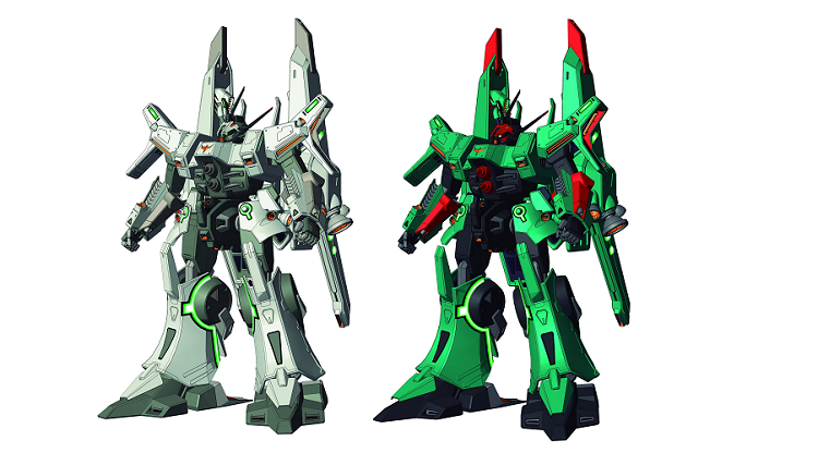 ドーベンウルフ さらに『ガンダムEVOLVE』に登場した、木星圏に逃亡したネオ・ジオン