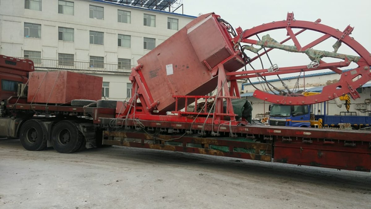 VLLogistic's tweet image. Перевезли колтюбинговую установку SLG450T автомобильными тралами.
⠀
(Койл тюбинг / coil tubing) LGT450 разработана специально для нефтегазовой промышленности. 

Всего 4 места. Габариты самой установки 17850*2800*4100, масса 34 тонны, 3 места в габарите общей массой 15 тонн