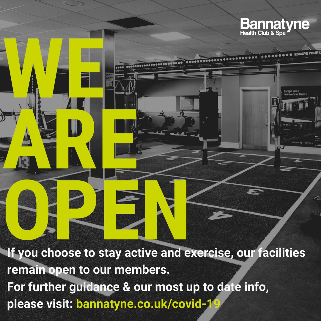 The Bannatyne Group On Twitter We Are Open If You Choose To Stay