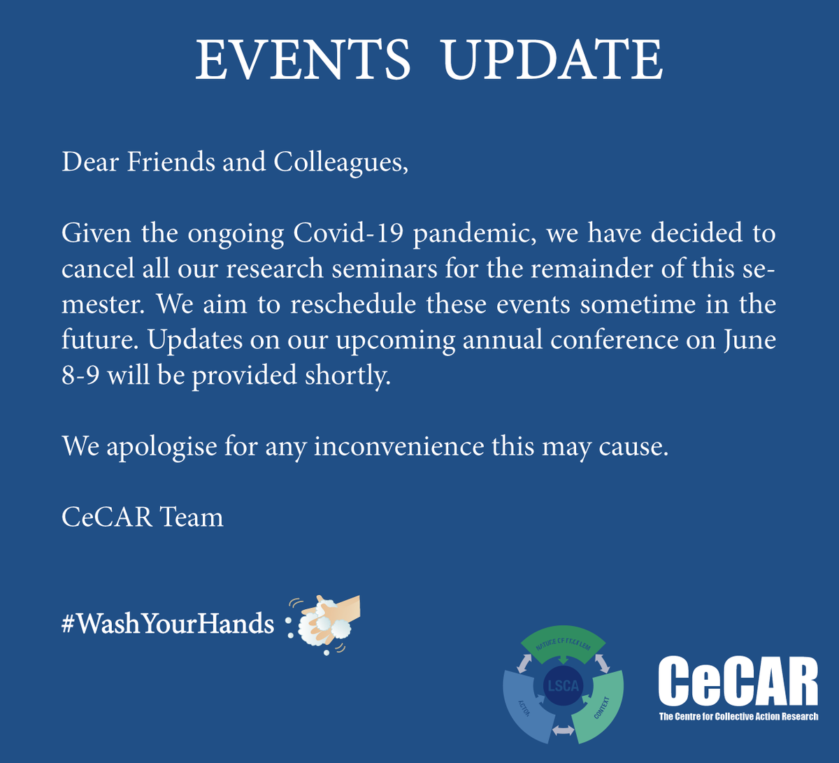 CeCAR_UGOT's tweet photo. Important Update

👇 https://t.co/Hm8vj5Inj5