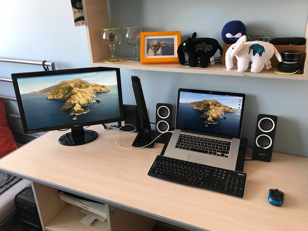 Sylius's tweet image. Hi folks! We hope you’re all safe and healthy. Our team is working from home but with the same level of productivity 💻 As you can see, our pet friends are more than happy to help 🐱😁