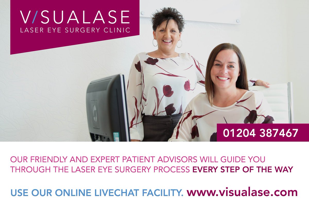 visualaseuk's tweet image. Have a question about laser eye surgery? Check out our FAQs or ask one of our patient advisors on LiveChat: visualase.com/frequently-ask…