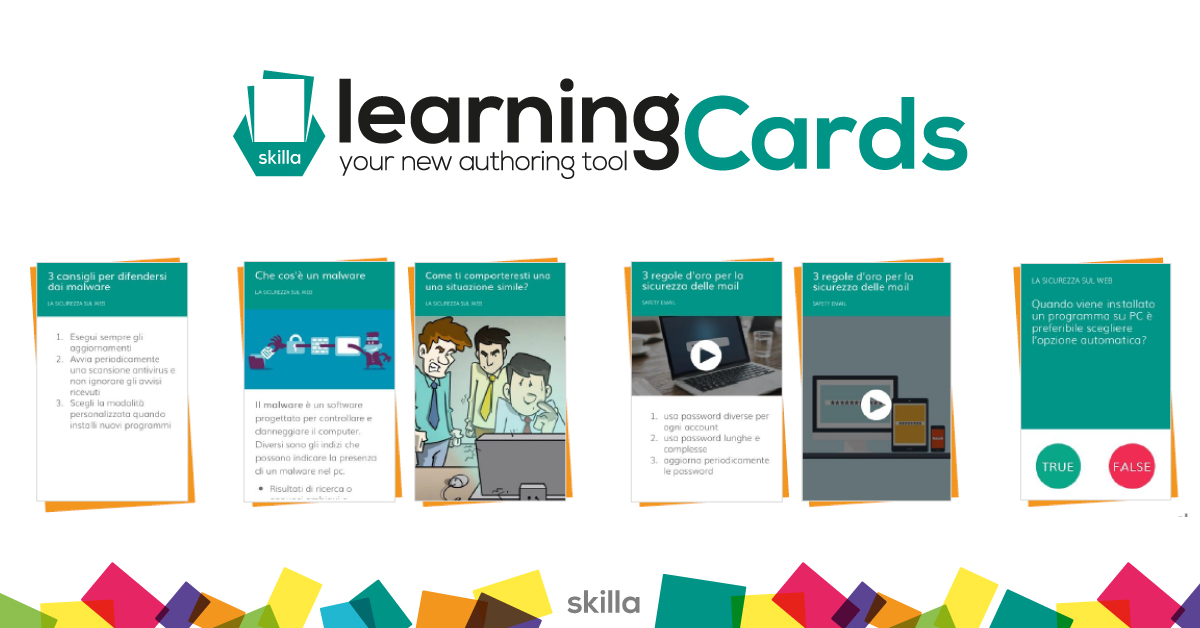 SkillaElearning's tweet image. Oggi rapido volo di ricognizione sul #microlearning (progettazione, contenuti, tool dedicati-#learningCards skilla). Per l’esplorazione completa, ci vediamo al #webinar gratuito, domani 18 marzo, h 12. A fine articolo trovi il link per partecipare! ➡️bit.ly/39YI4Pd