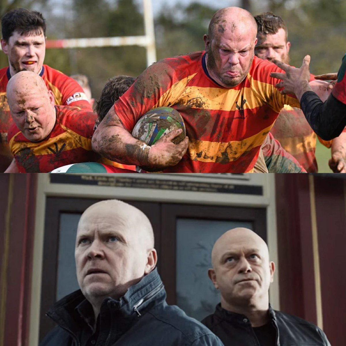 StockwoodPark's tweet photo. Lookalike Tuesday. The Mitchell brothers aka Jake and Wozza https://t.co/5BdVoxZreC