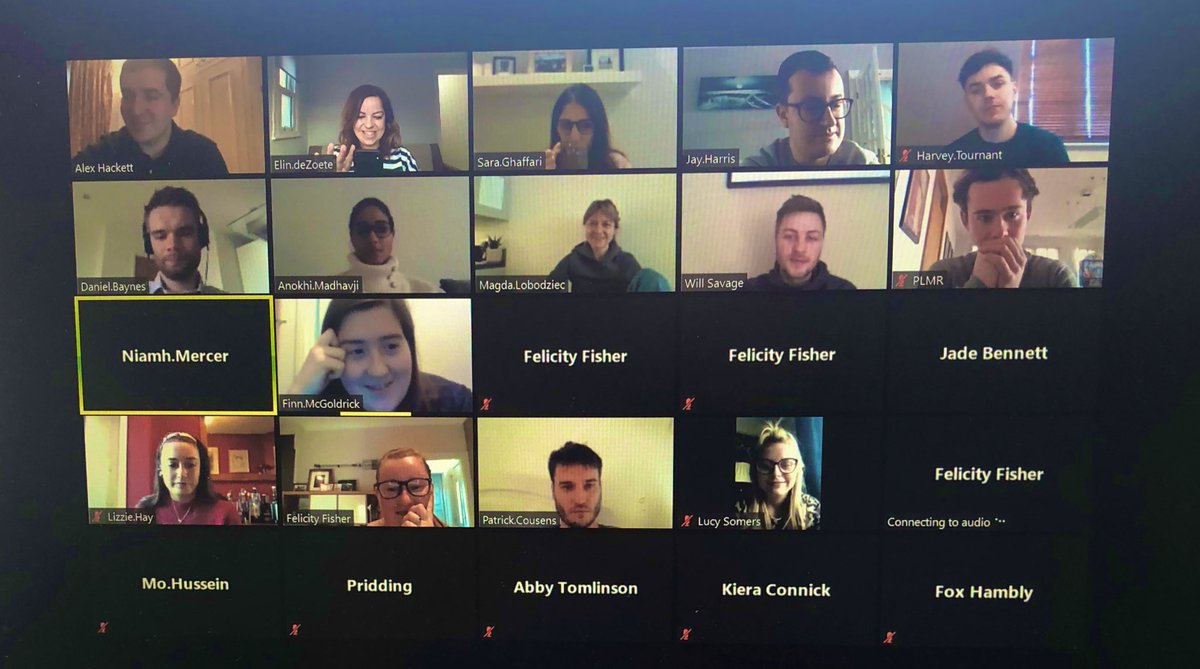 Who needs an office anyway?! <a href="/PLMRLtd/">PLMR</a> team meeting time 🙌🏼