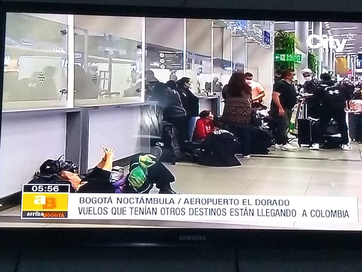 nelsonramirezso's tweet image. #CierrenElDoradoYa vuelos que tenían otros destinos, están llegando a Colombia