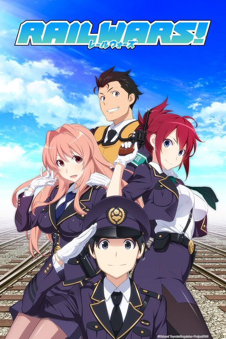 『RAIL WARS！』鉄道アニメであるにも関わらず戦闘シーンの作画はなかなかの安定感。大人の事情により原作の内容が大き