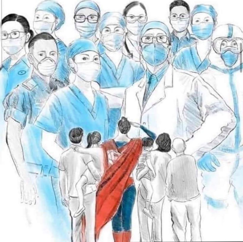 THANK YOU TO ALL HEALTHCARE WORKERS!!!
#Doctors, #Nurses, #MedTech, #RadTech, #Radiologist, #Dentists, #NursingAssistants, #Midwives, #Pharmacists, #AllHospitalWorkers, and #PublicHealthWorkers...