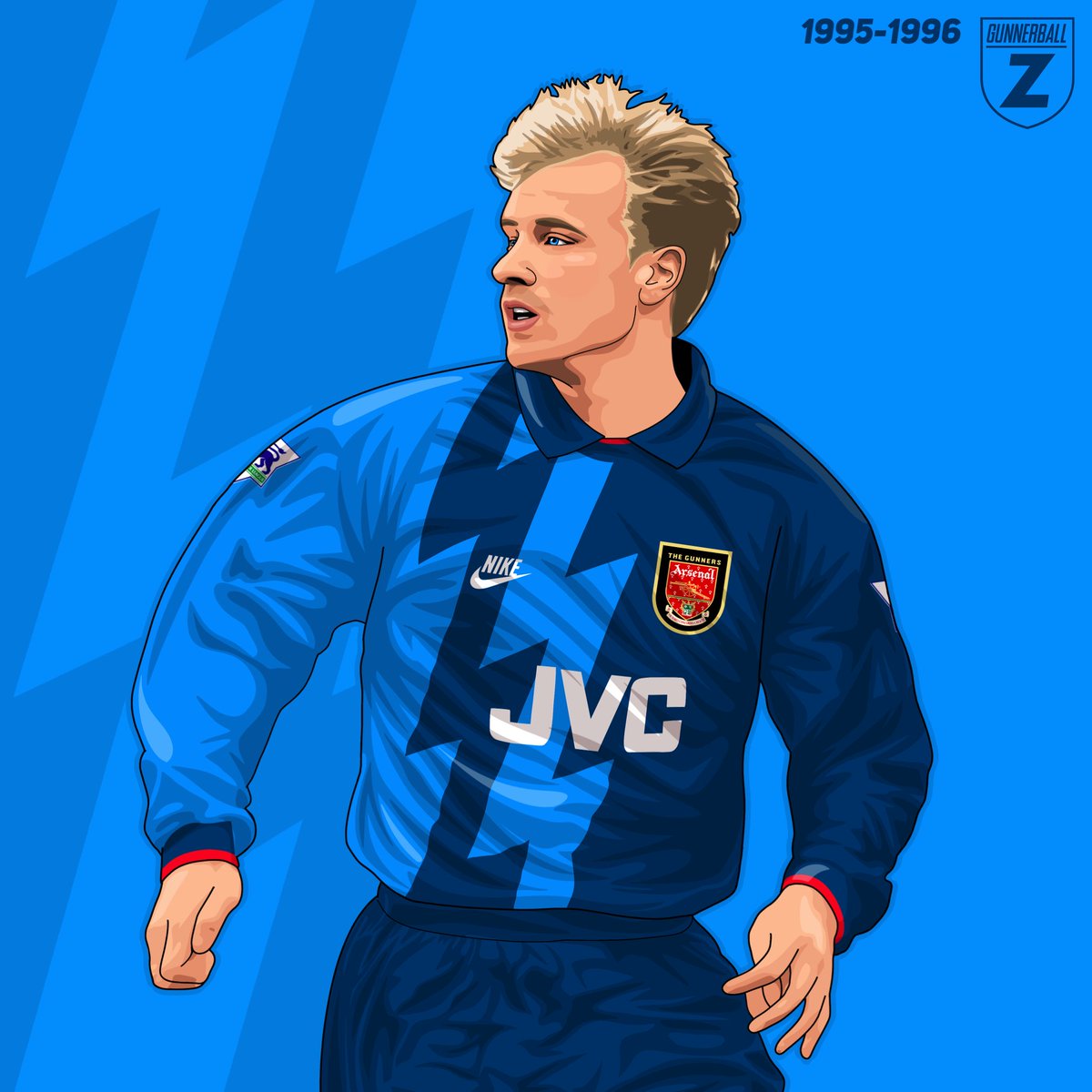 arsenal away kit 1996